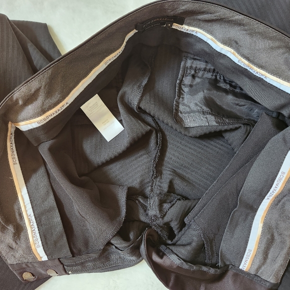 BCBGMAXAZRIA black Stripan capri size 4 - Picture 13 of 15